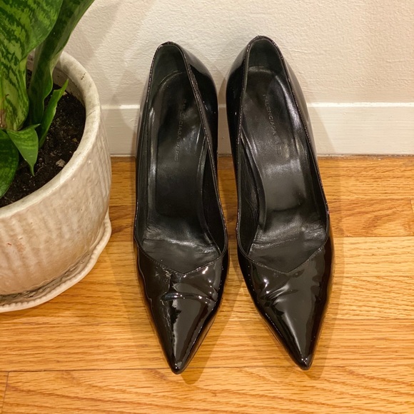 Sexy black patent leather Balenciaga size 6 pumps - Picture 5 of 6
